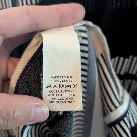 Kate Spade Bay Stripe Tie Back Sleeveless Flare Dress.  - Picture 6 of 6